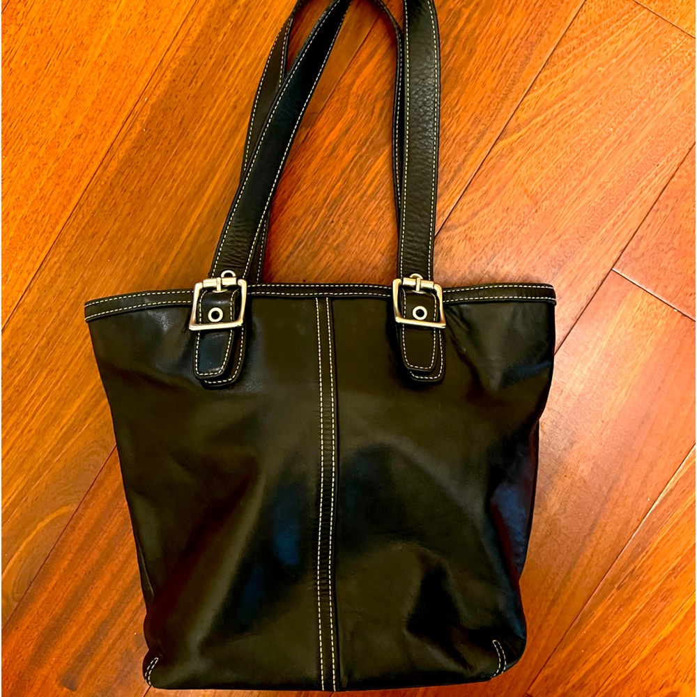 Coach Black Shoulder Bag